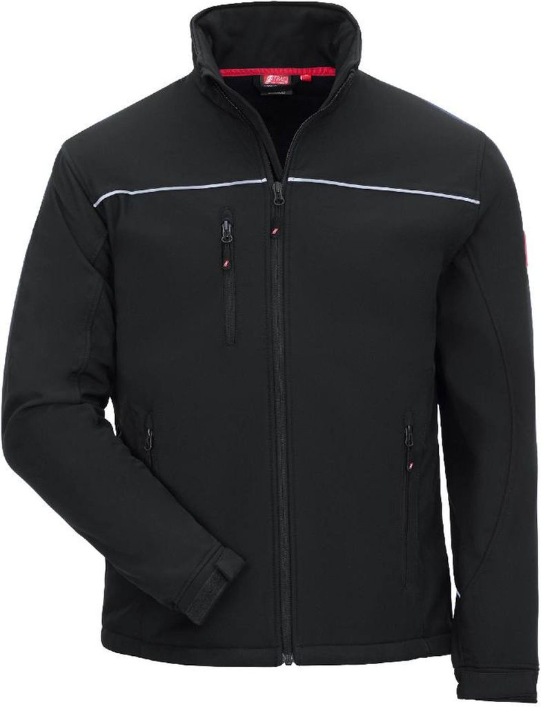 Arbeitsjacke Nitras Motion Tex Light Softshelljacke | Gr. S | schwarz