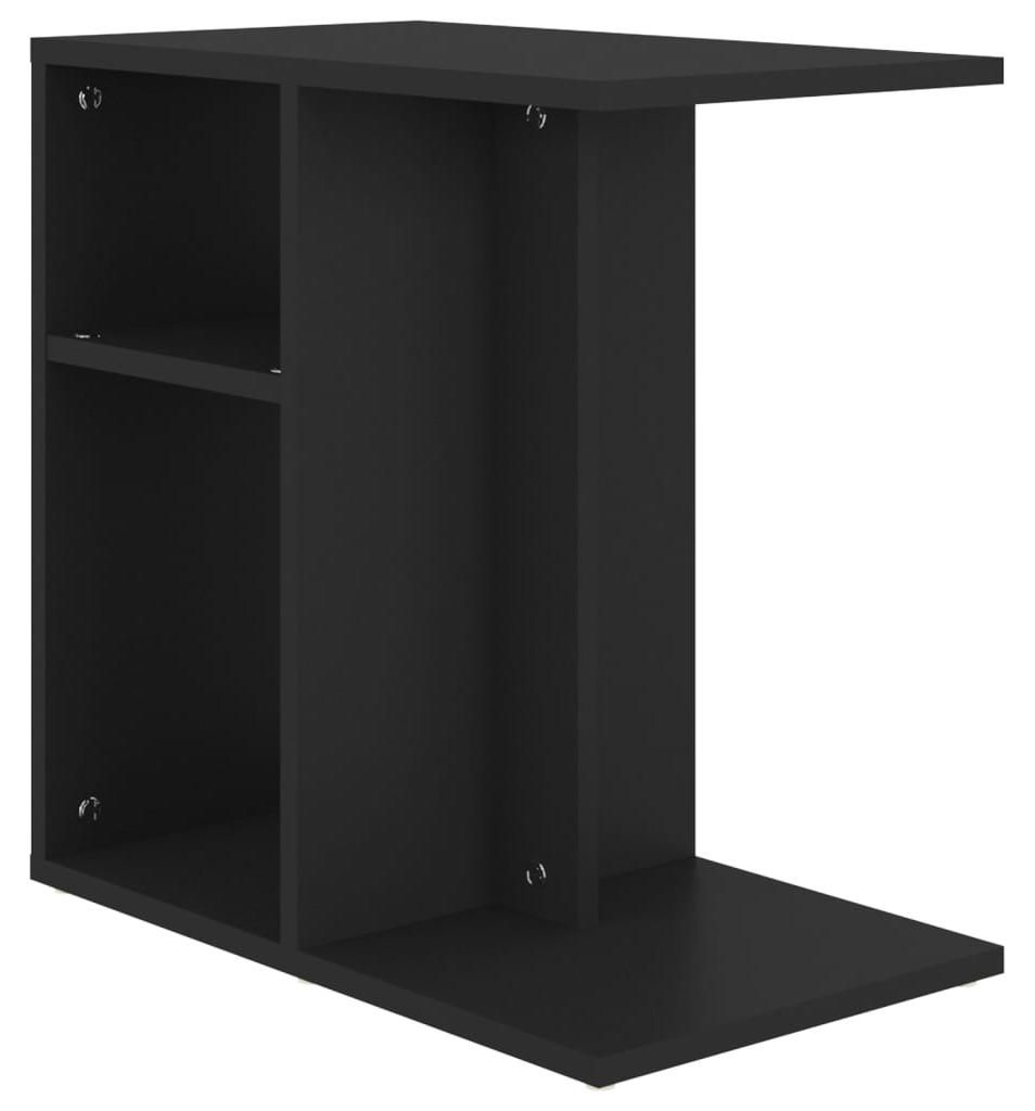 Tavolino bianco 50x30x50 cm in materiale ligneo Immagine del prodotto 