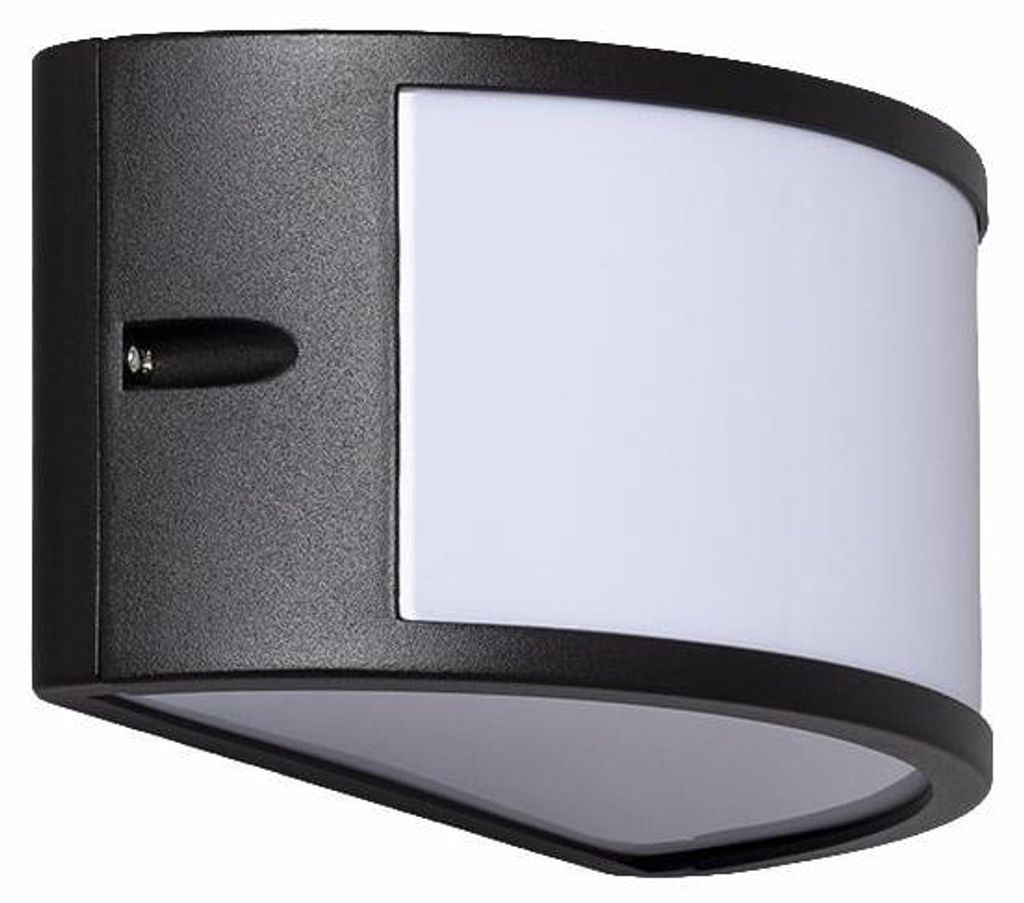 Wandleuchte Aussen Aluminium Lenir Schwarz Produktbild 