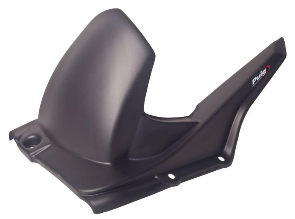 PUIG 6041N Hinterradabdeckungen passend fuer KAWASAKI ER-6N Schwarz