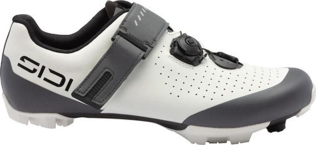 Sidi MTB PHYSIS ice white/anthracite 46 Weiß/Anthrazit - leichter MTB-Schuh m...