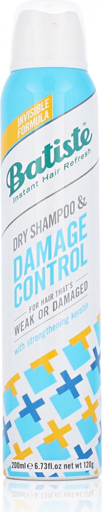 Batiste Hair Benefits Dry Shampoo & Damage Control trockenes Shampoo für geschädigtes Haar 200 ml