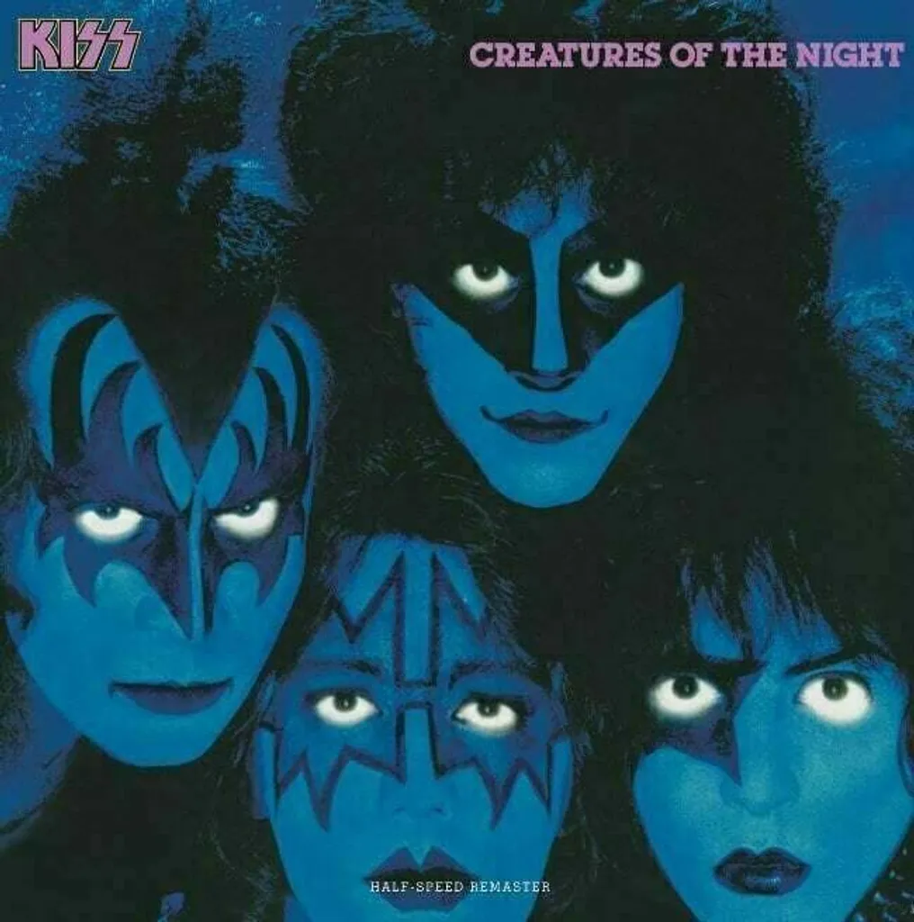 Album Kiss Creatures Of The Night LP Vinyle Idéal Cadeau Collectionneur