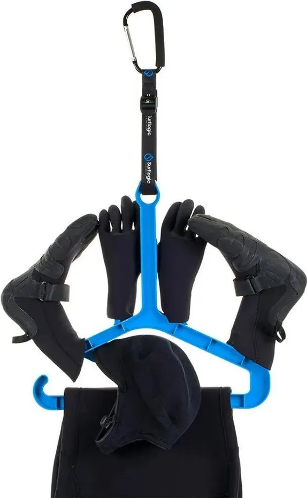 Surflogic Wetsuit Maxi Double System Cintre Argenté pour Combinaisons - 2