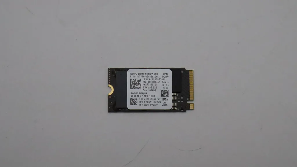 Disque SSD M.2 2242 Lenovo 1To PCIe4x4 pour PC Portable et Tablette