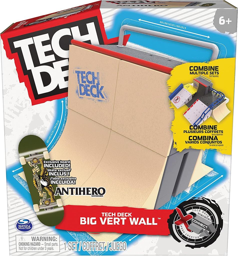 Spin Master Tech Deck Fingerboard Set s rampou Big Vert Image du produit 