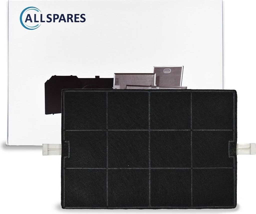 AllSpares Aktivkohlefilter für Dunstabzugshauben geeignet für Bosch