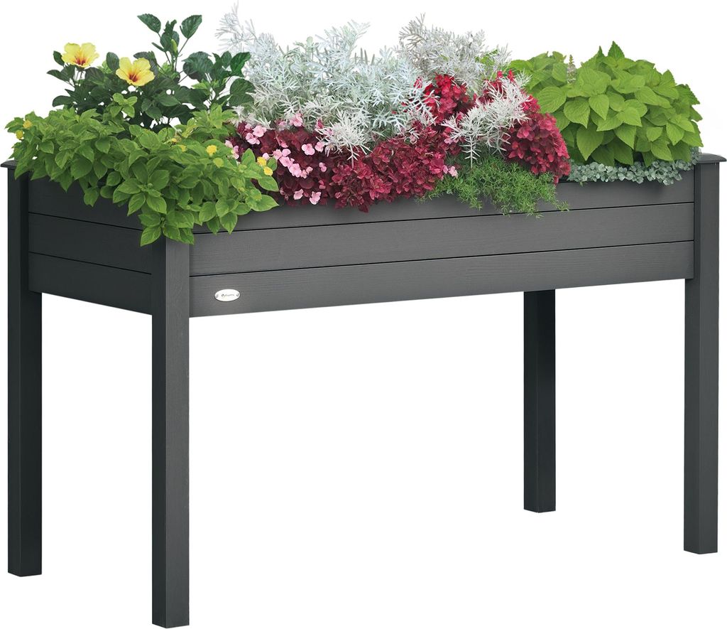 Outsunny Jardinière sur Pieds Potager dim. 123L x 57l x 76H Image du produit 