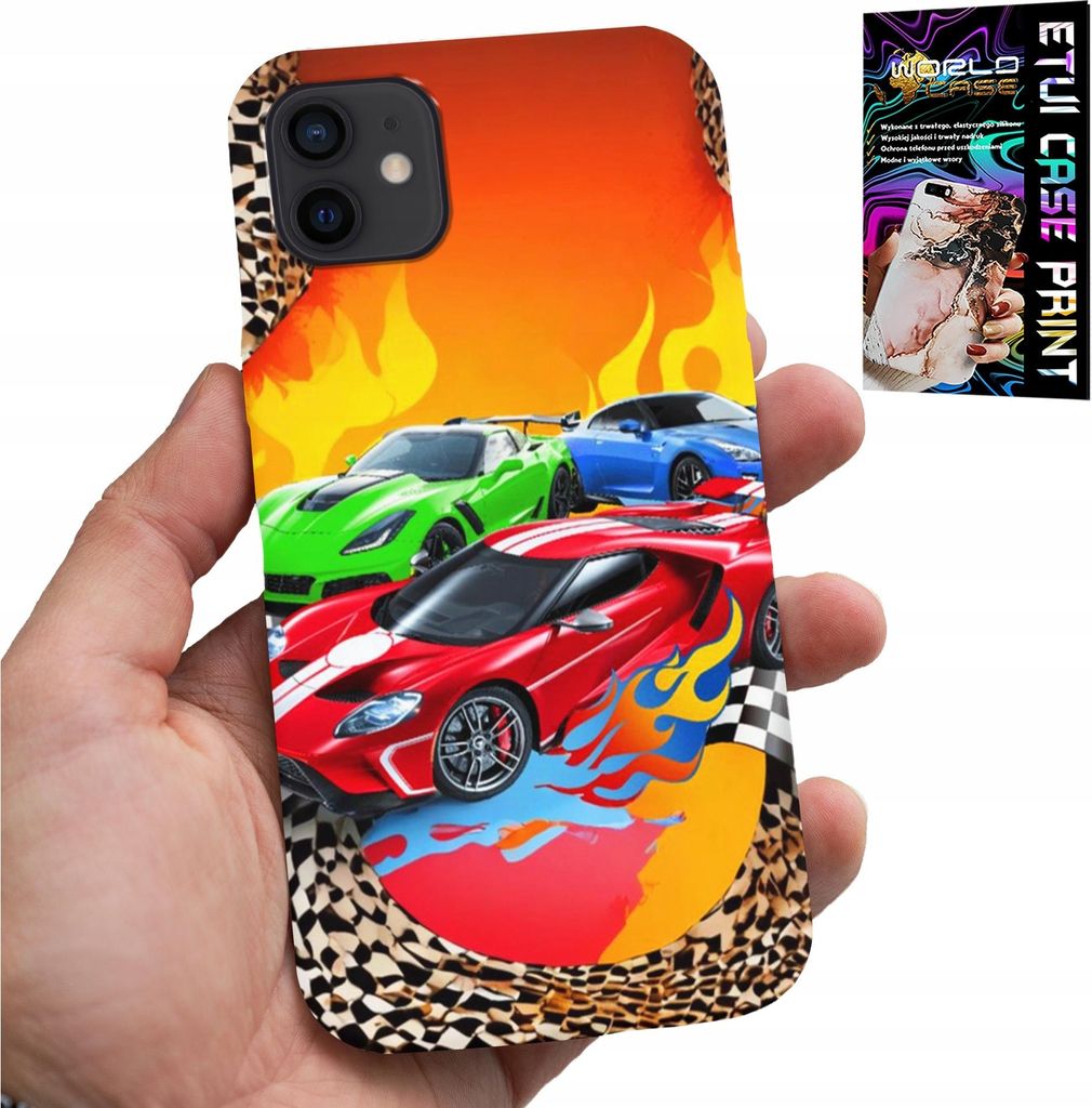 Hülle Für Iphone 11 - Für Kinder, Rennwagen + Glas