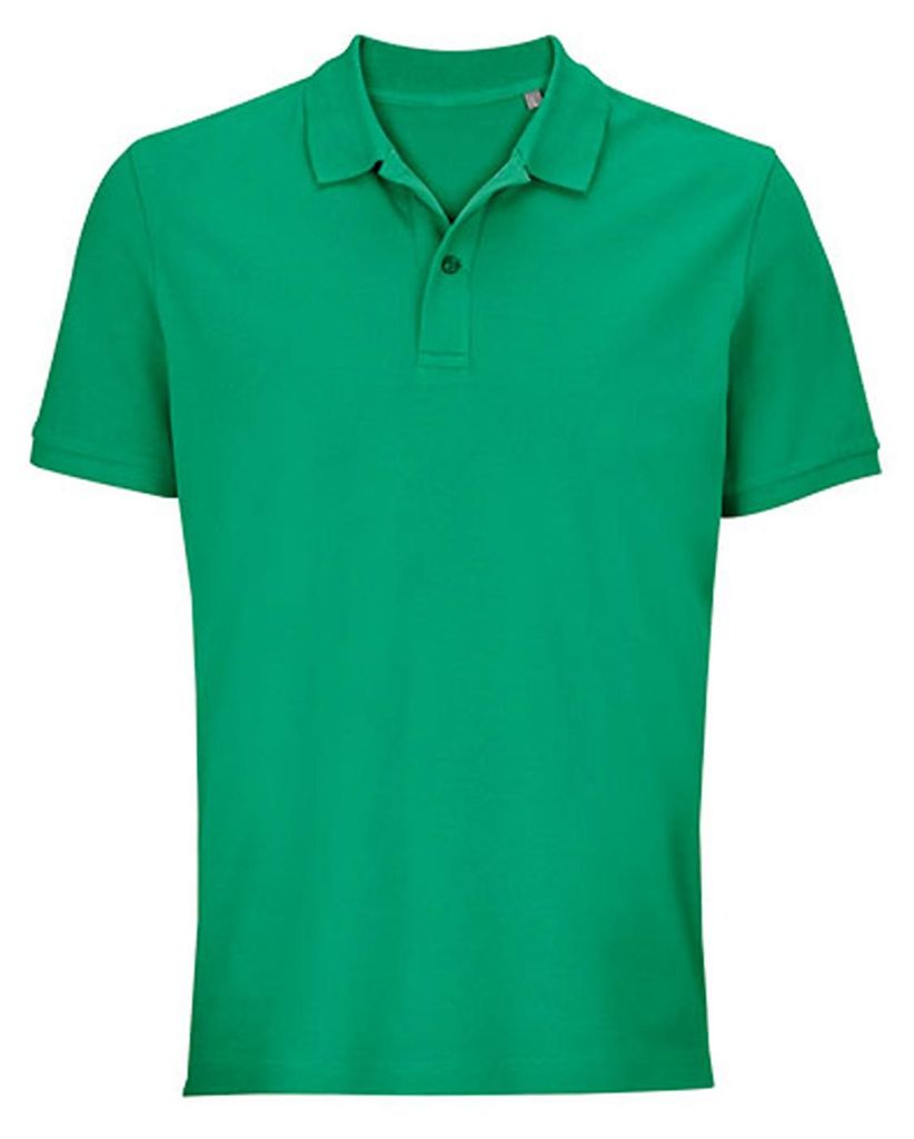 Polohemd Pegase Uni aus Baumwolle mit Rippkragen und Produktbild 