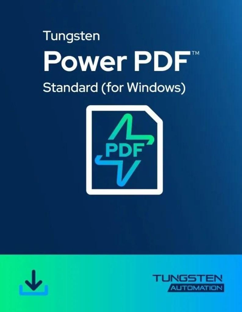 Tungsten / Kofax Power PDF Standard 2025.3 | 1 Gerät | Dauerlizenz | Vollversion | Download-Version
