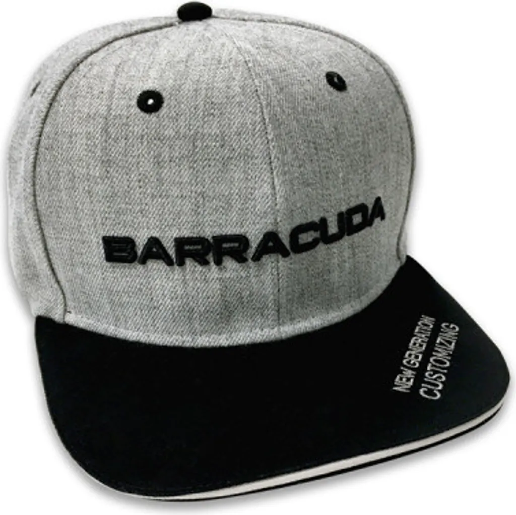 Casquette Barracuda - Modèle Original Marine avec Logo Brodé en Relief