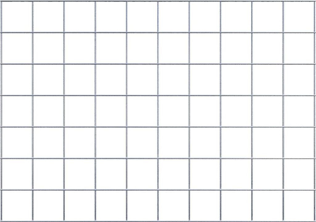 Gitter 10 x 10 cm Maschenweite - Maße: 100 x 70 cm