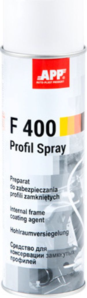 APP F400 Profi Hohlraumversiegelungs-Spray transparent, Produktbild 