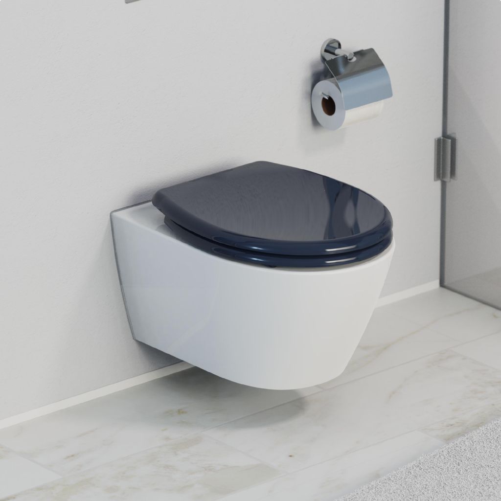 SCHÜTTE Duroplast WC-Sitz ANTHRAZIT, mit Absenkautomatik Produktbild 8