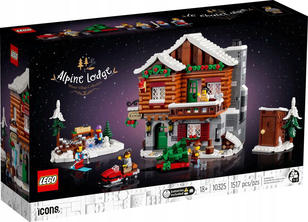 LEGO Icons 10325 Berghütte Produktbild 