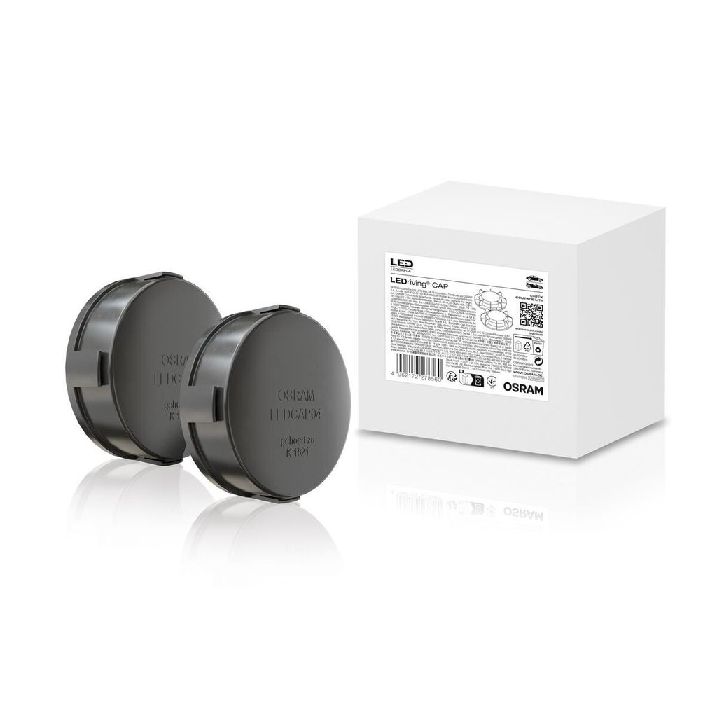 2x OSRAM Scheinwerfer-Abdeckung Scheinwerfer-Kappe LEDCAP04 32mm 97mm 102mm