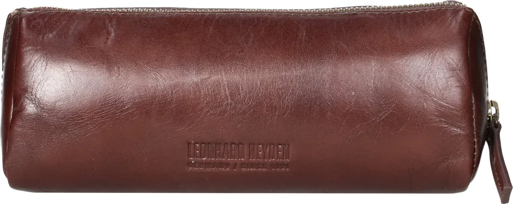 Trousse à crayons cuir robuste marron pour ne plus perdre vos stylos - 4