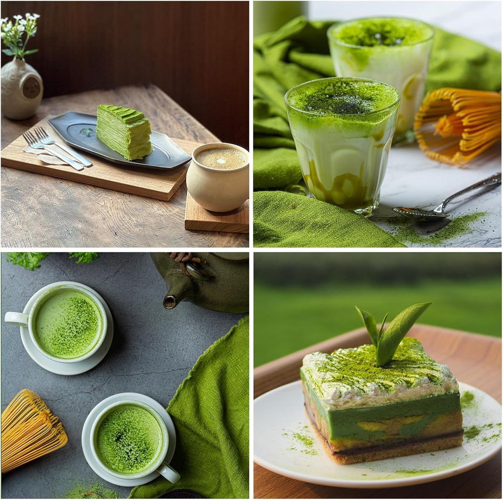 Matcha-Besen-Set - Japanische Tee-Accessoires - 4-teilig