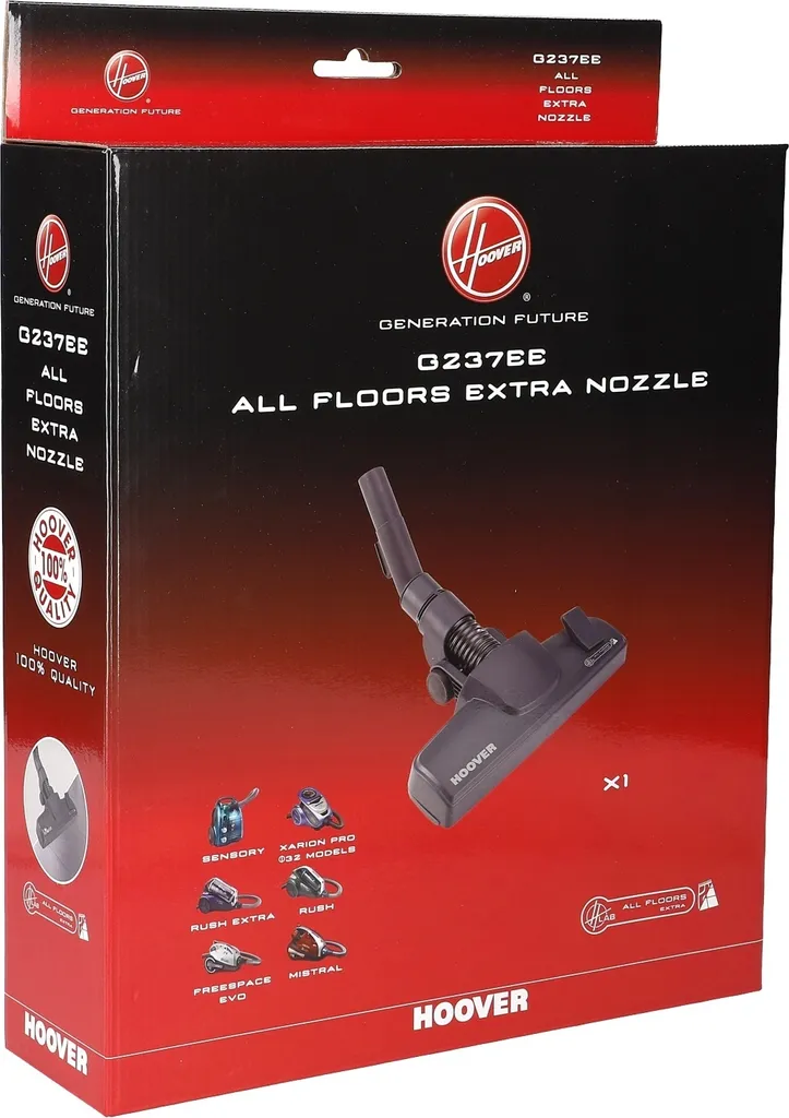 Brosse Aspirateur Hoover G237EE 35601708 pour Entretien Parquet et Carrelage