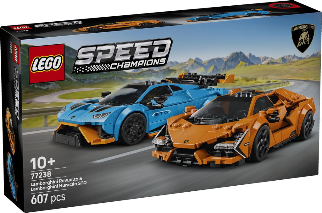 LEGO Speed Champions Lamborghini Revuelto i Huracán STO, Zdjęcie produktu 