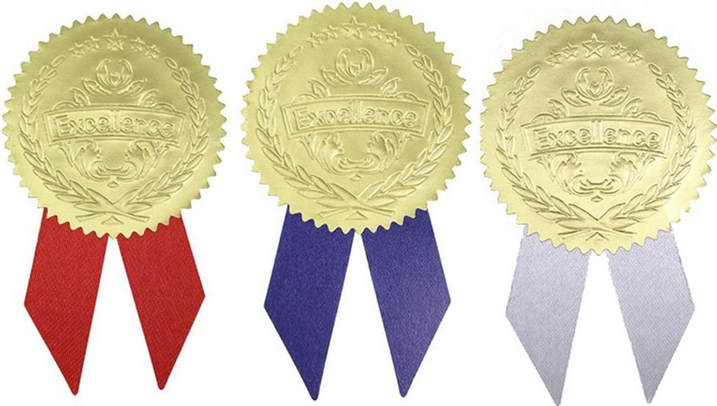 45mm Stahlstempel Aufkleber, 100 Stück Silber, Selbstklebend für Logos & Kennzeichnung