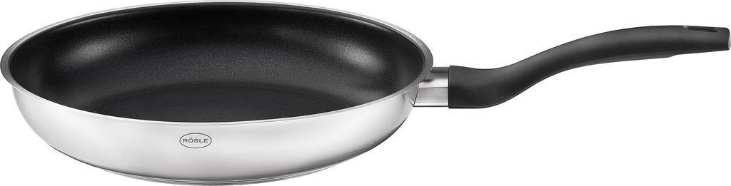 RÖSLE Basic Line Bratpfanne Ø 28 cm, Edelstahl 18/10, mit Produktbild 