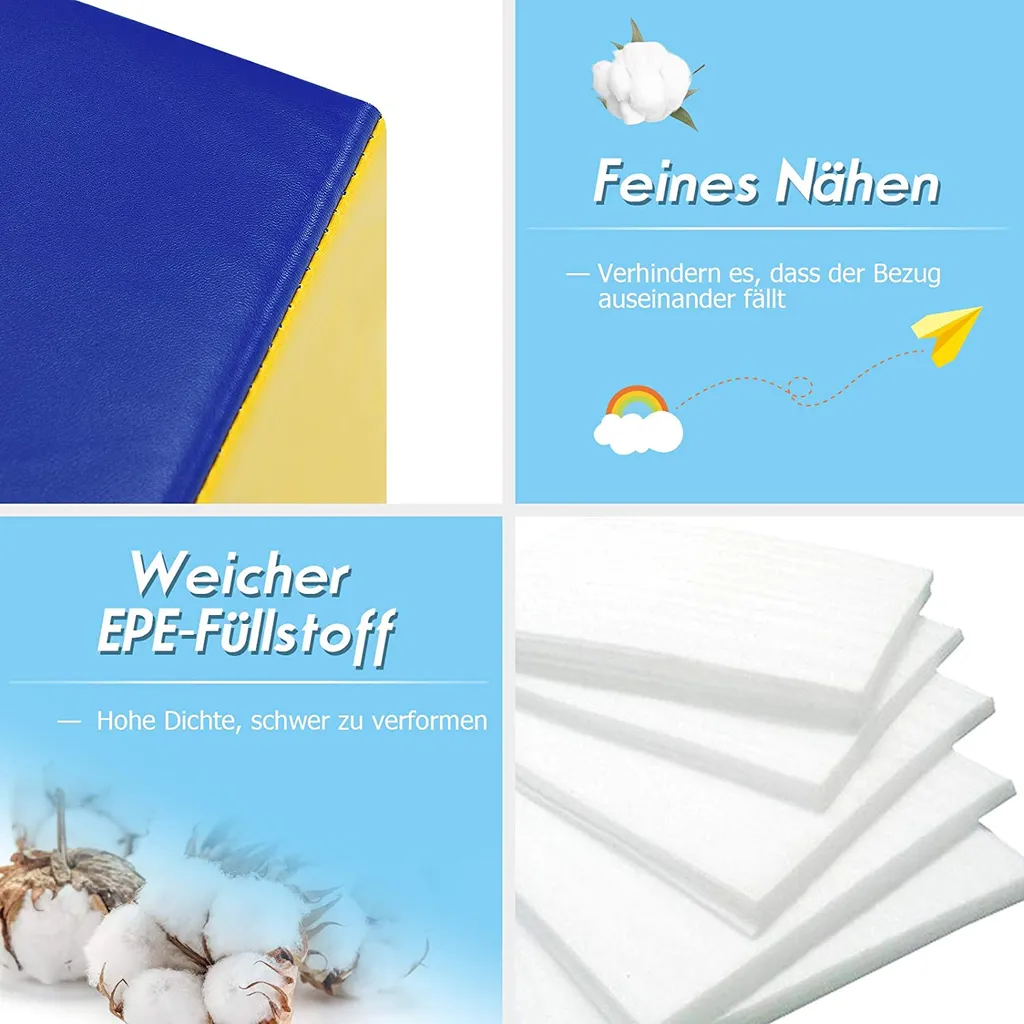 Blocs de Construction Souples pour Jouer sans se Blesser - Pack de 2