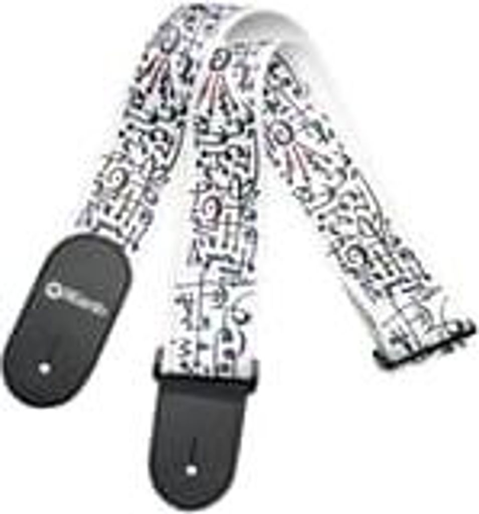 Steve Vai Print - Art Guitar Strap White DD3142