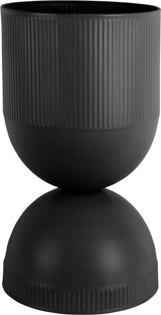 Present Time – Tonar großer Blumentopf – Schwarz Produktbild 