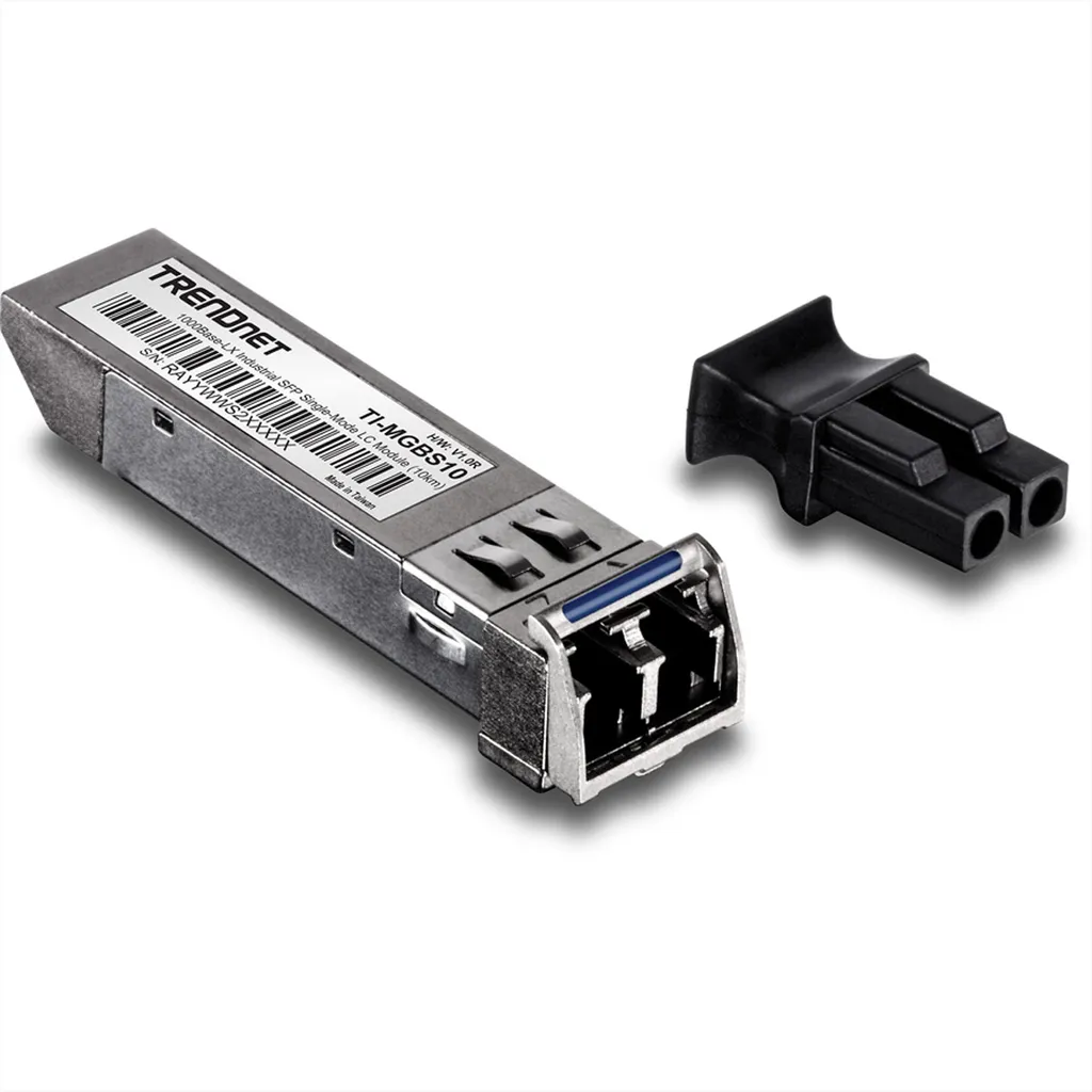 Émetteur Récepteur SFP Industriel Gigabit LX LC pour Fibre Monomode 10km