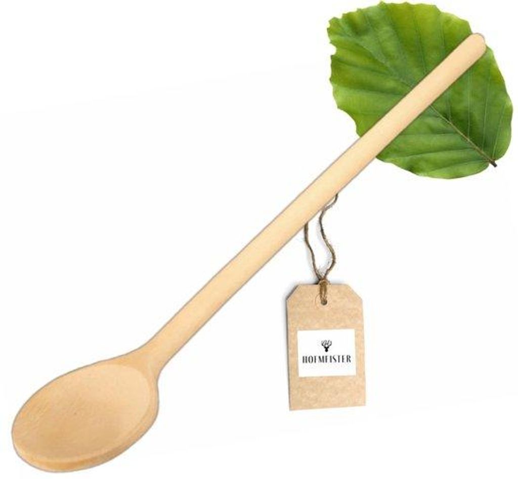 Lange Holzlöffel, 60 cm, praktische Küchenhilfe für große Produktbild 