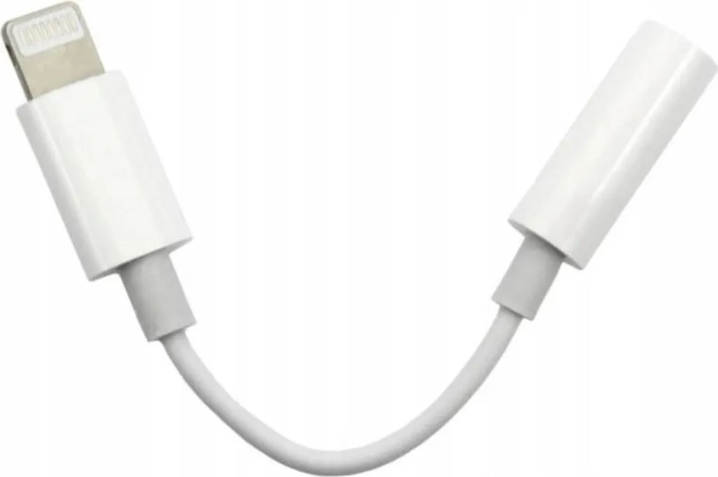 adattatore jack da 3,5 mm per iPhone 12 Mini PRO MAX Bianco - 2