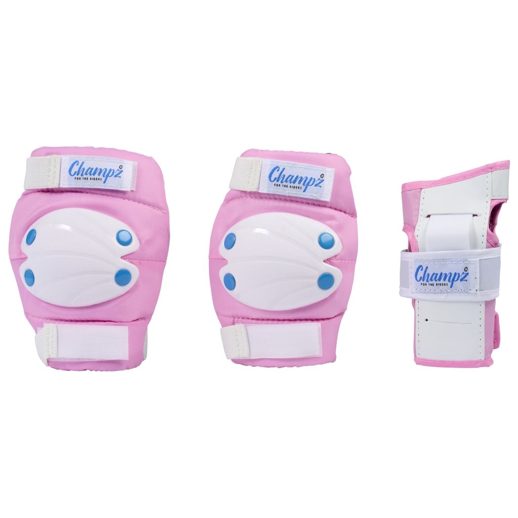 Champz Kinder Skate Schutz Set Rosa/Blau Kaufland.de