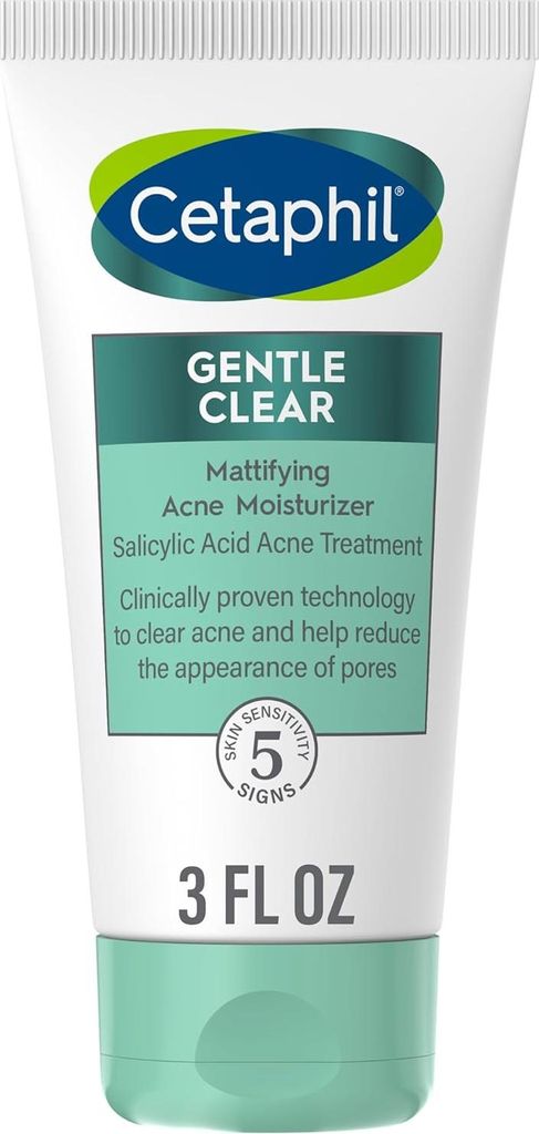 Gesichtscreme, Cetaphil, Gentle Clear, für empfindliche, zu Akne neigende Haut, mit Salicylsäure, parfümfrei, 89ml