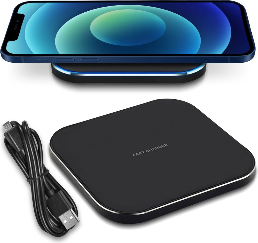 QI Wireless Ladegerät für Apple iPhone 17 16 16e 15 14 Pro Max Plus Ladestation