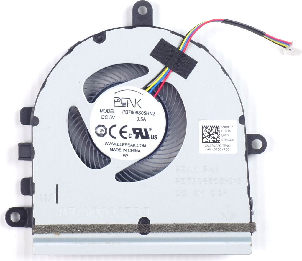Ventilátor chladenia CPU pre notebook Dell Inspiron 15 5570 Obrázok produktu 1