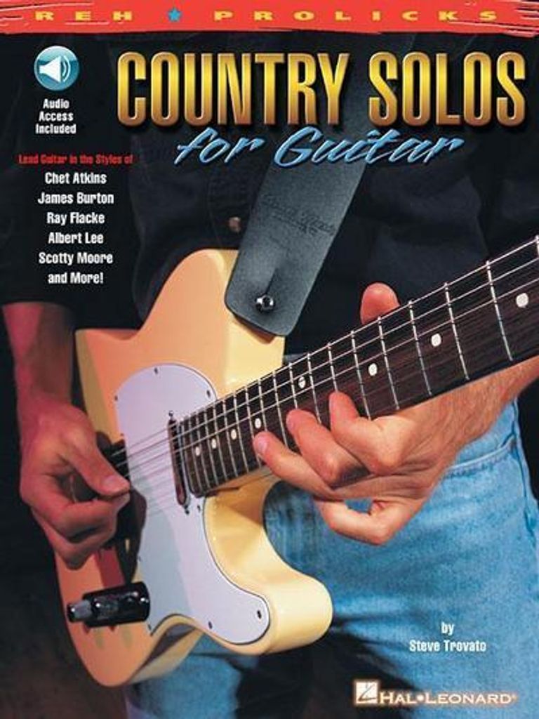 Trovato, S: Country Solos for Guitar Book/Online Audio