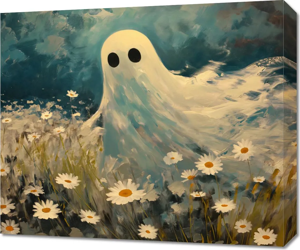 Habillez vos Murs Vides avec l'Image 60x50 Fantôme Vieille Prairie