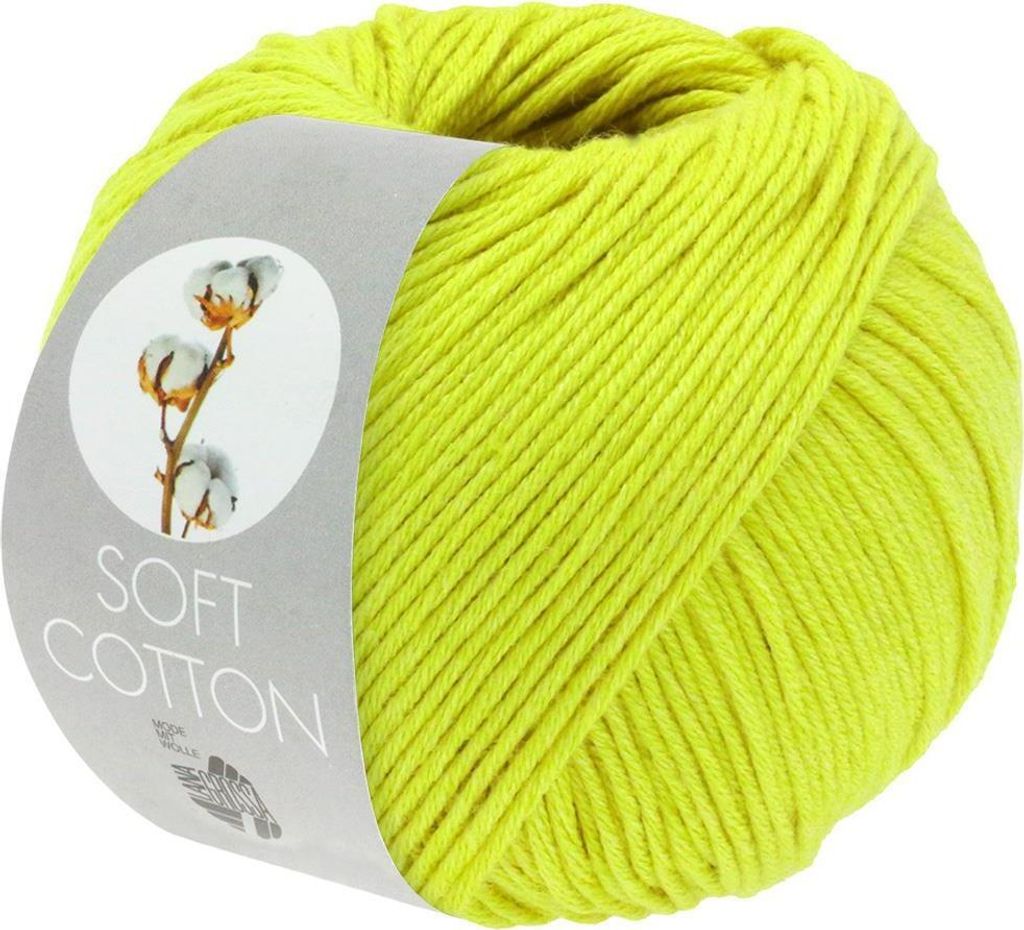 Lana Grossa - Soft Baumwolle 0049 neongrün