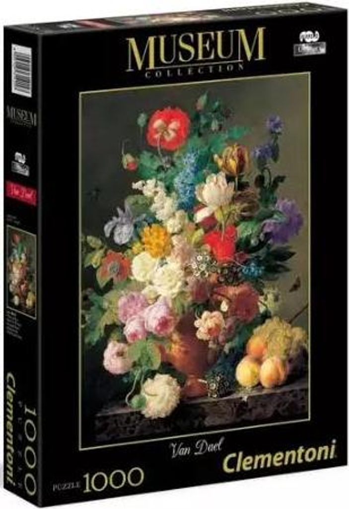 Puzzle 1000 Museum Van Dael – Blumenvase Produktbild 