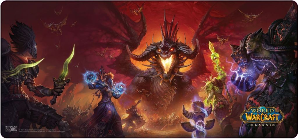 Gaming-Mauspad World of WarCraft Classic – Onyxia, XL Produktbild 