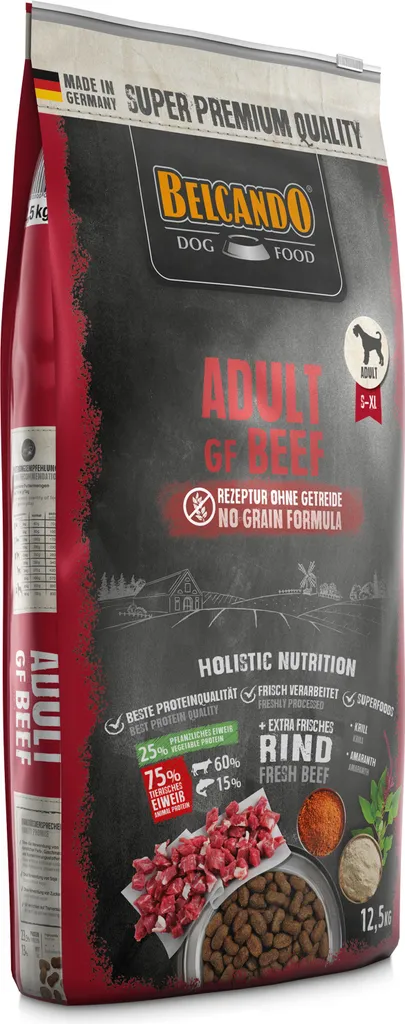 Belcando Adult GF Beef 12,5 kg: Il Cibo per Cani che non Tradisce