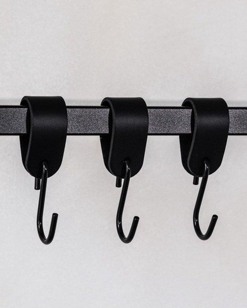 Kit de crochets S-HOOK Metallbude - 3 pièces, noir - Design Image du produit 