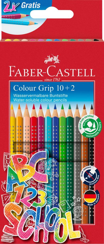 FABER CASTELL 201585 Barevná tužka Colour GRIP - propagační Obrázek produktu 
