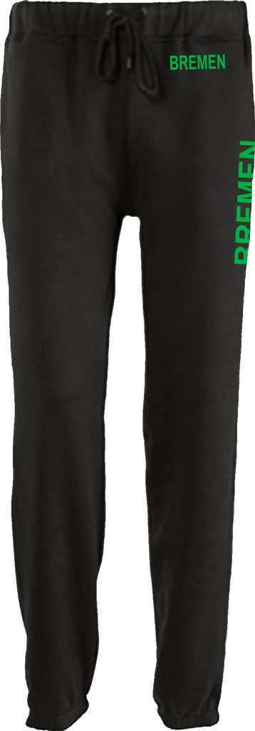 multifanshop Jogginghose - Bremen - Bund & Seite, schwarz, Größe S