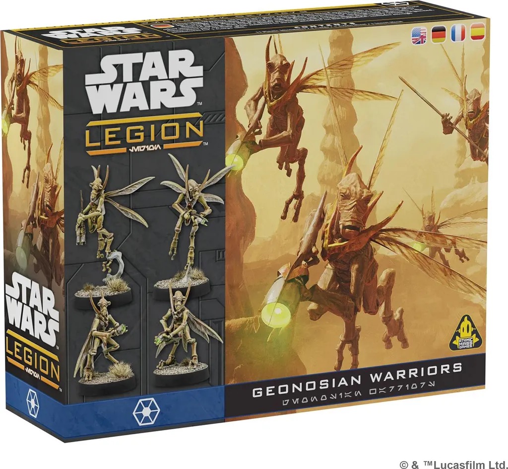 Star Wars Legion : Extension de l'Unité Guerriers Géonosiens - Jeu FFG