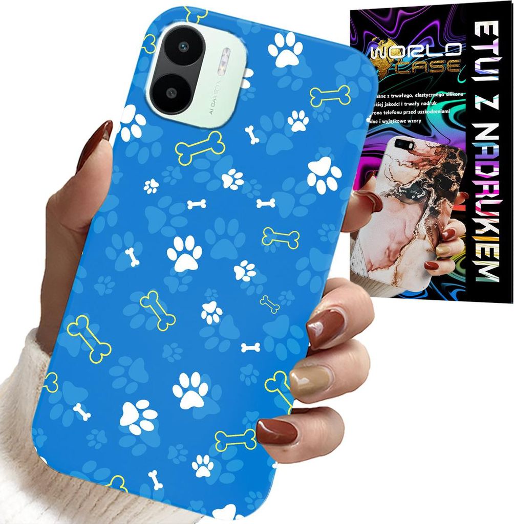 Fall Für Xiaomi Redmi A1 - Knochen Pfoten Hund Patrouille Designs Für Kinder