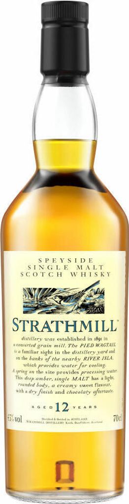 Strathmill 12 Jahre Single Malt Scotch Whisky, Flora & Fauna Collection, Alkohol, Flasche, 43 %, 700 ml, 768107