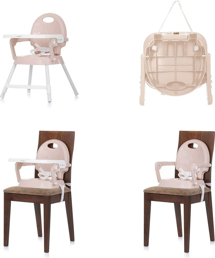 Chaise Haute Bébé 3 en 1 Évolutive Bonbon Chipolino - Confort et Repas - 4